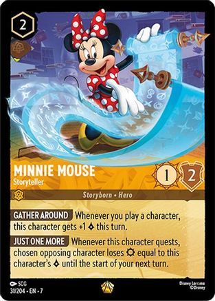 Minnie Mouse - Storyteller (31/204) [Archazias Island] - Deck Out Gaming