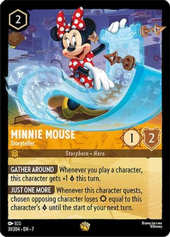 Minnie Mouse - Storyteller (31/204) [Archazias Island] Cold Foil - Deck Out Gaming