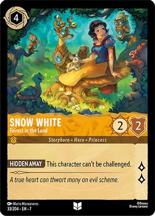 Snow White - Fairest in the Land (33/204) [Archazias Island] - Deck Out Gaming