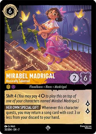Mirabel Madrigal - Musically Talented (35/204) [Archazias Island] - Deck Out Gaming