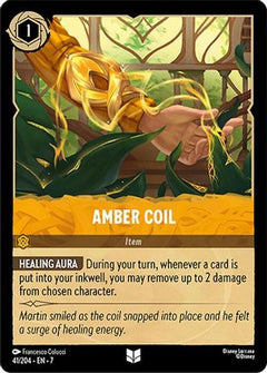 Amber Coil (41/204) [Archazias Island] Cold Foil - Deck Out Gaming