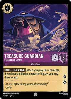 Treasure Guardian - Foreboding Sentry (47/204) [Archazias Island] Cold Foil - Deck Out Gaming