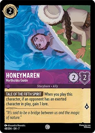 Honeymaren - Northuldra Guide (48/204) [Archazias Island] Cold Foil - Deck Out Gaming