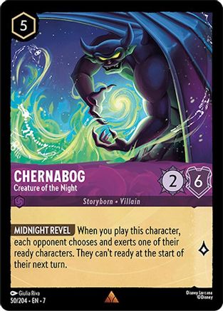 Chernabog - Creature of the Night (50/204) [Archazias Island] - Deck Out Gaming