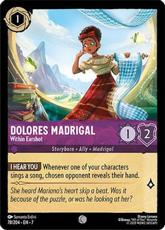 Dolores Madrigal - Within Earshot (78/204) [Archazias Island] - Deck Out Gaming
