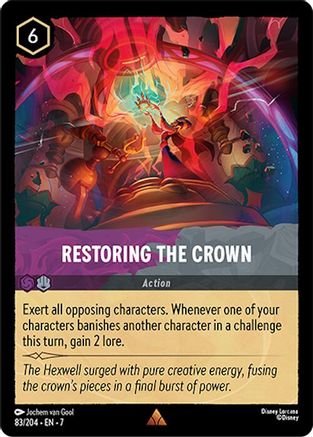 Restoring the Crown (83/204) [Archazias Island] Cold Foil - Deck Out Gaming