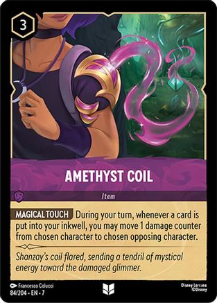 Amethyst Coil (84/204) [Archazias Island] Cold Foil - Deck Out Gaming