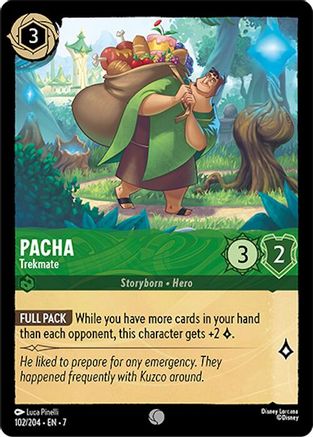 Pacha - Trekmate (102/204) [Archazias Island] Cold Foil - Deck Out Gaming
