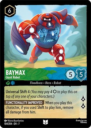 Baymax - Giant Robot (104/204) [Archazias Island] Cold Foil - Deck Out Gaming