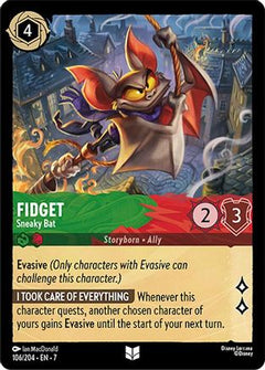 Fidget - Sneaky Bat (106/204) [Archazias Island] - Deck Out Gaming