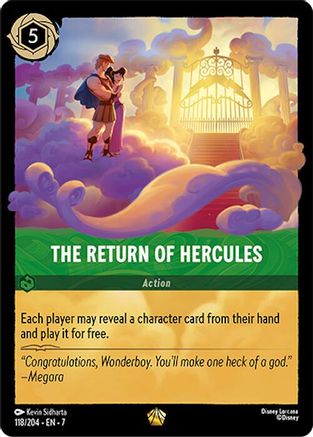 The Return of Hercules (118/204) [Archazias Island] - Deck Out Gaming