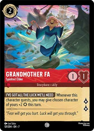 Grandmother Fa - Spirited Elder (121/204) [Archazias Island] - Deck Out Gaming