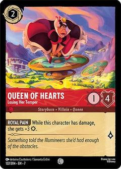 Queen of Hearts - Losing Her Temper (122/204) [Archazias Island] Cold Foil - Deck Out Gaming