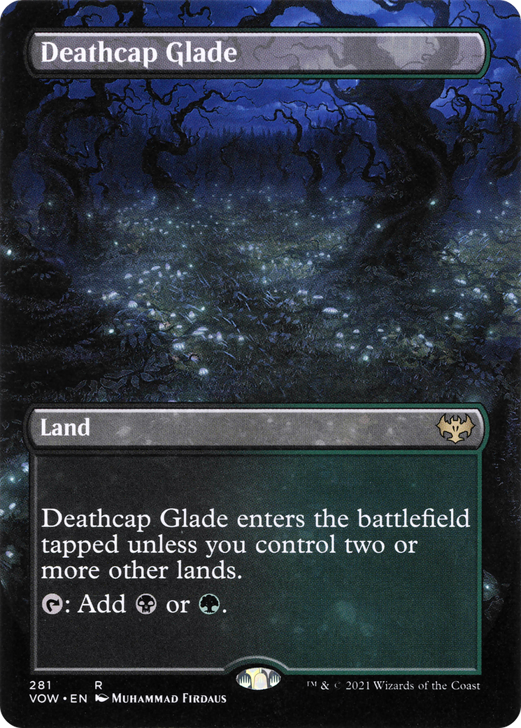 Deathcap Glade (Borderless) (281) [Innistrad: Crimson Vow] - Deck Out Gaming