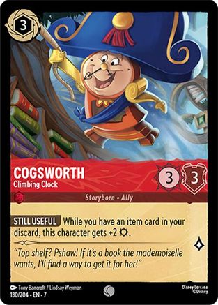 Cogsworth - Climbing Clock (130/204) [Archazias Island] - Deck Out Gaming