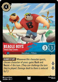 Beagle Boys - Small-Time Crooks (132/204) [Archazias Island] Cold Foil - Deck Out Gaming