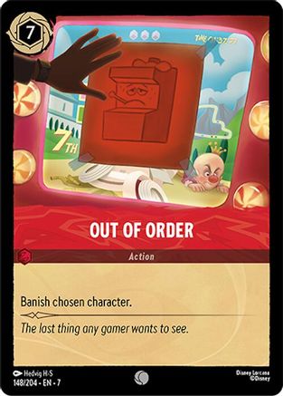 Out of Order (148/204) [Archazias Island] Cold Foil - Deck Out Gaming