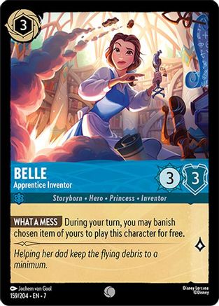 Belle - Apprentice Inventor (159/204) [Archazias Island] - Deck Out Gaming