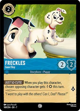 Freckles - Good Boy (168/204) [Archazias Island] Cold Foil - Deck Out Gaming