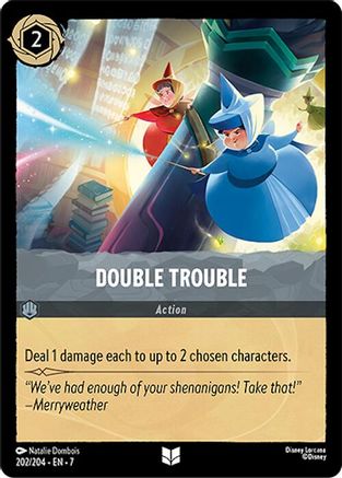 Double Trouble (202/204) [Archazias Island] Cold Foil - Deck Out Gaming
