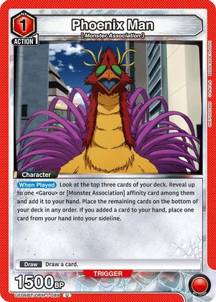 Phoenix Man (UE06BT/OPM-1-089) [UE06BT: One Punch Man] - Deck Out Gaming
