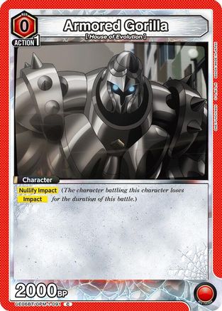 Armored Gorilla (UE06BT/OPM-1-091) [UE06BT: One Punch Man] - Deck Out Gaming