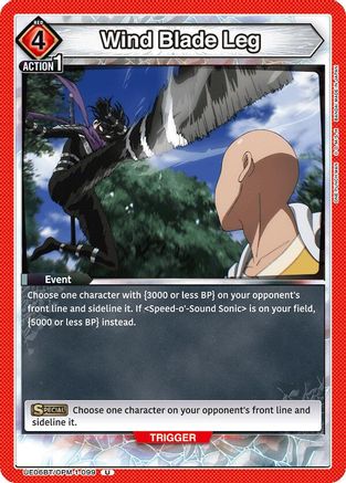 Wind Blade Leg (UE06BT/OPM-1-099) [UE06BT: One Punch Man] - Deck Out Gaming