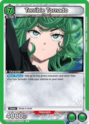 Terrible Tornado (111) (UE06BT/OPM-1-111) [UE06BT: One Punch Man] Foil - Deck Out Gaming
