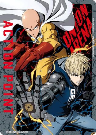 Action Point Card (AP01) (UE06BT/OPM-1-AP01) [UE06BT: One Punch Man] Foil - Deck Out Gaming