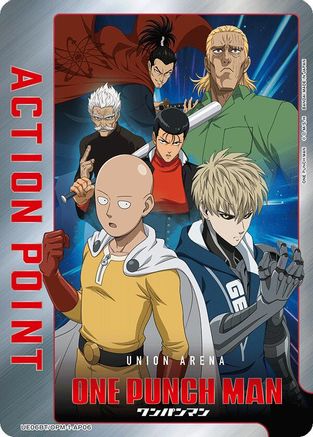 Action Point Card (AP06) (UE06BT/OPM-1-AP06) [UE06BT: One Punch Man] Foil - Deck Out Gaming