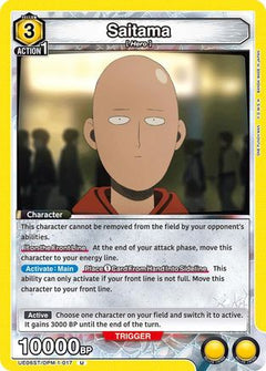 Saitama (017) (UE06ST/OPM-1-017) [UE06ST: One Punch Man Starter Deck] - Deck Out Gaming