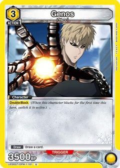 Genos (101) (UE06ST/OPM-1-101) [UE06ST: One Punch Man Starter Deck] - Deck Out Gaming