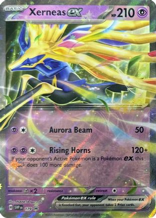 Xerneas ex - 179 (179) [SV: Scarlet & Violet Promo Cards] Holofoil - Deck Out Gaming