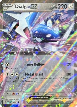Dialga ex - 180 (180) [SV: Scarlet & Violet Promo Cards] Holofoil