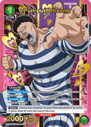 Puri-puri Prisoner (C*) (UE06BT/OPM-1-058) [UE06BT: One Punch Man] Foil - Deck Out Gaming