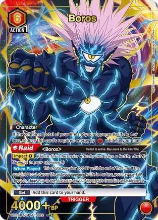 Boros (082) (R*) (UE06BT/OPM-1-082) [UE06BT: One Punch Man] Foil - Deck Out Gaming