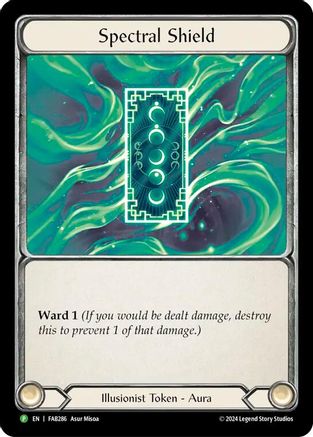 Spectral Shield - FAB286 (FAB286) [Flesh and Blood: Promo Cards] Cold Foil - Deck Out Gaming