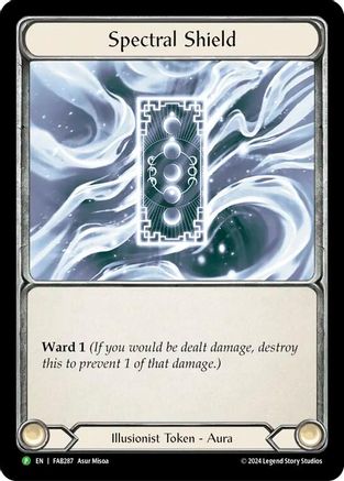 Spectral Shield - FAB287 (FAB287) [Flesh and Blood: Promo Cards] Cold Foil - Deck Out Gaming