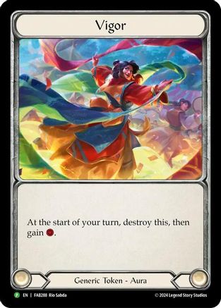 Vigor - FAB288 (FAB288) [Flesh and Blood: Promo Cards] Cold Foil - Deck Out Gaming