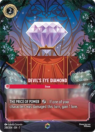 Devil's Eye Diamond (Enchanted) (218/204) [Archazias Island] Holofoil - Deck Out Gaming