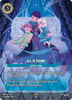 All Is Found (Enchanted) (220/204) [Archazias Island] Holofoil - Deck Out Gaming
