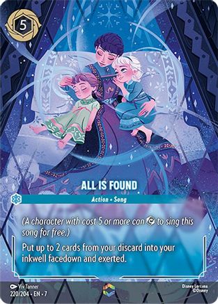 All Is Found (Enchanted) (220/204) [Archazias Island] Holofoil - Deck Out Gaming