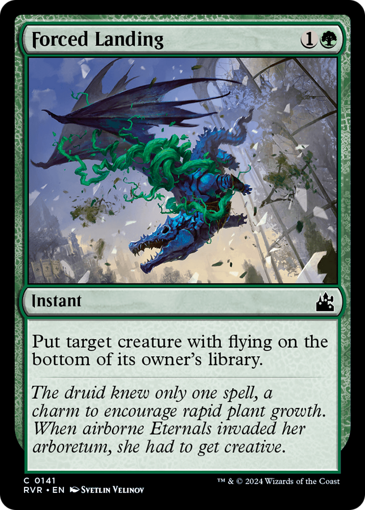 Forced Landing (141) [Ravnica Remastered] foil - Deck Out Gaming
