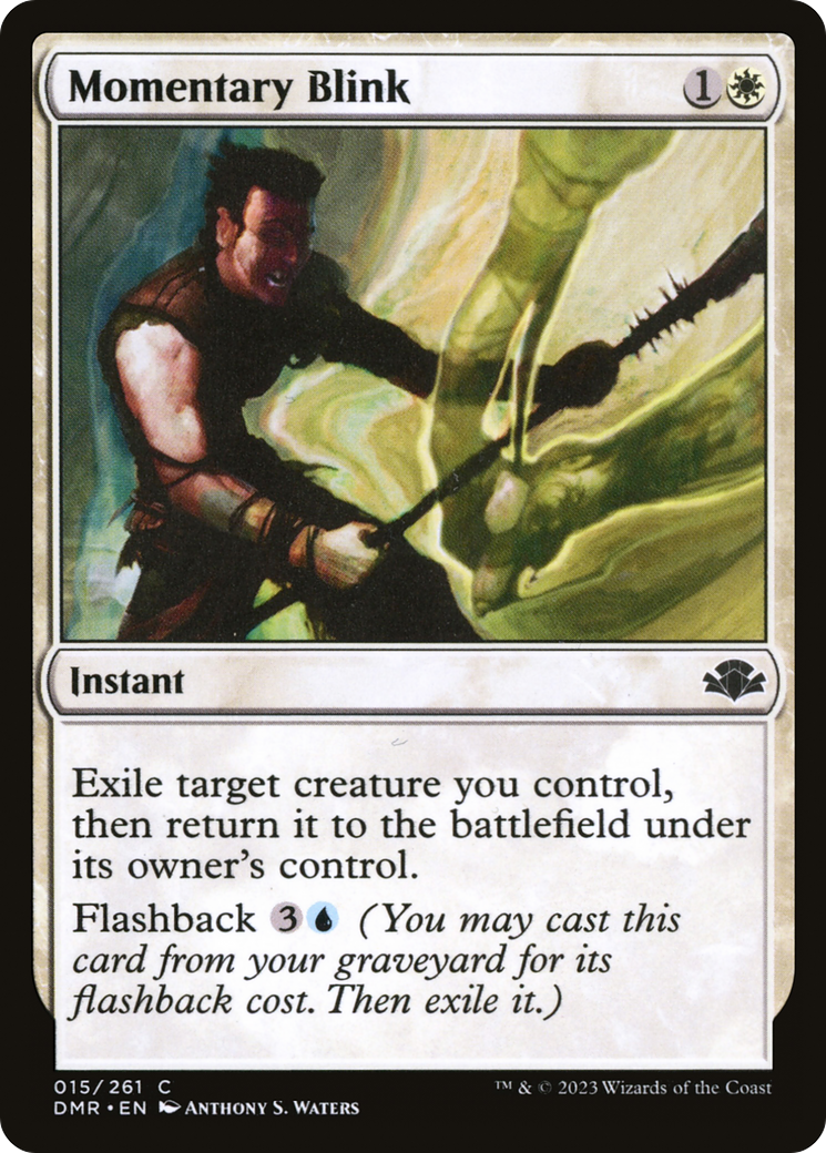 Momentary Blink (15) [Dominaria Remastered] - Deck Out Gaming