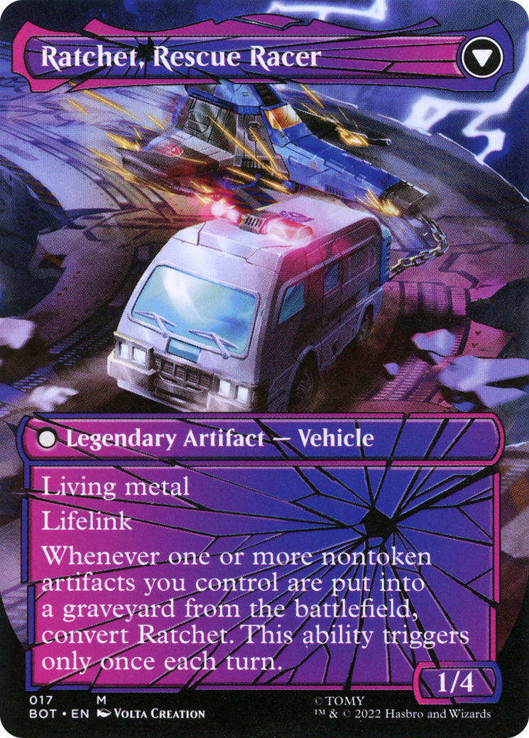 Ratchet, Field Medic (Shattered Glass) (17) [Transformers] foil - Deck Out Gaming