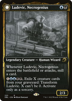 Ludevic, Necrogenius (233) [Innistrad: Double Feature] - Deck Out Gaming