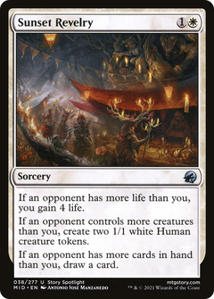 Sunset Revelry (38) [Innistrad: Midnight Hunt] foil - Deck Out Gaming