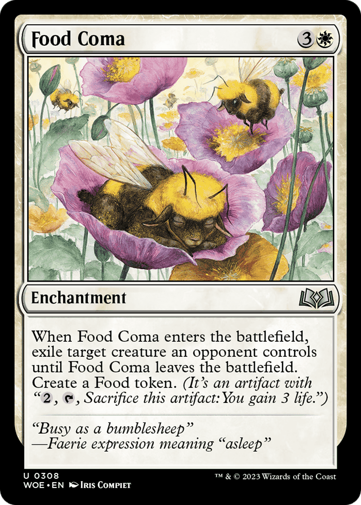 Food Coma (308) [Wilds of Eldraine] - Deck Out Gaming