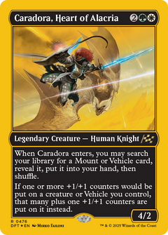 Caradora, Heart of Alacria (First-Place Foil) (476) [Aetherdrift] foil - Deck Out Gaming