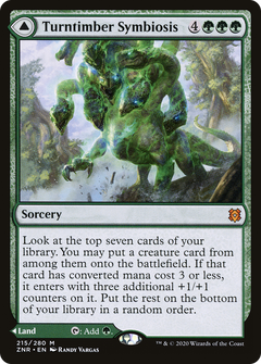Turntimber Symbiosis (215) [Zendikar Rising] - Deck Out Gaming